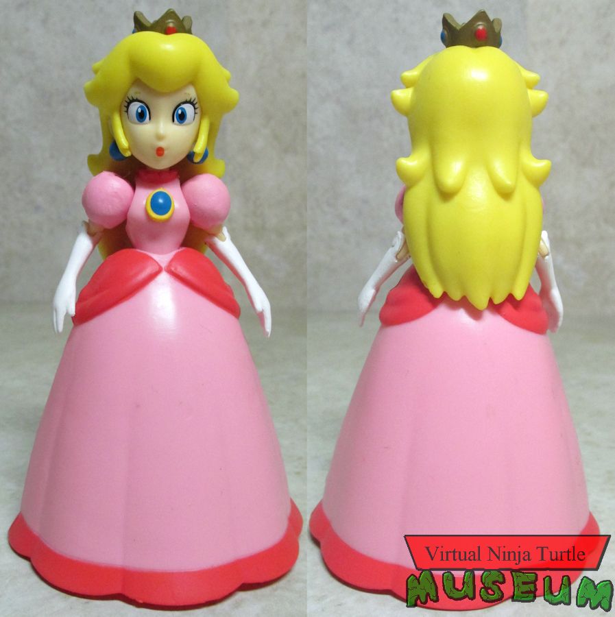 Princess Peach front and back
