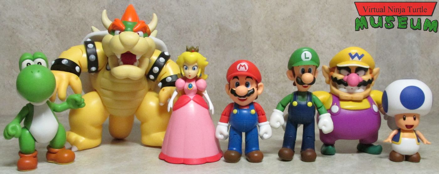 Super Mario Bros figures