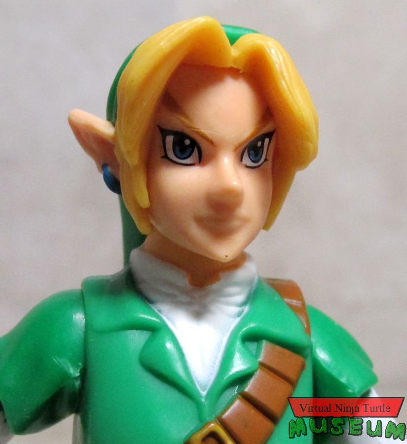 Ocarina of Time Link close up