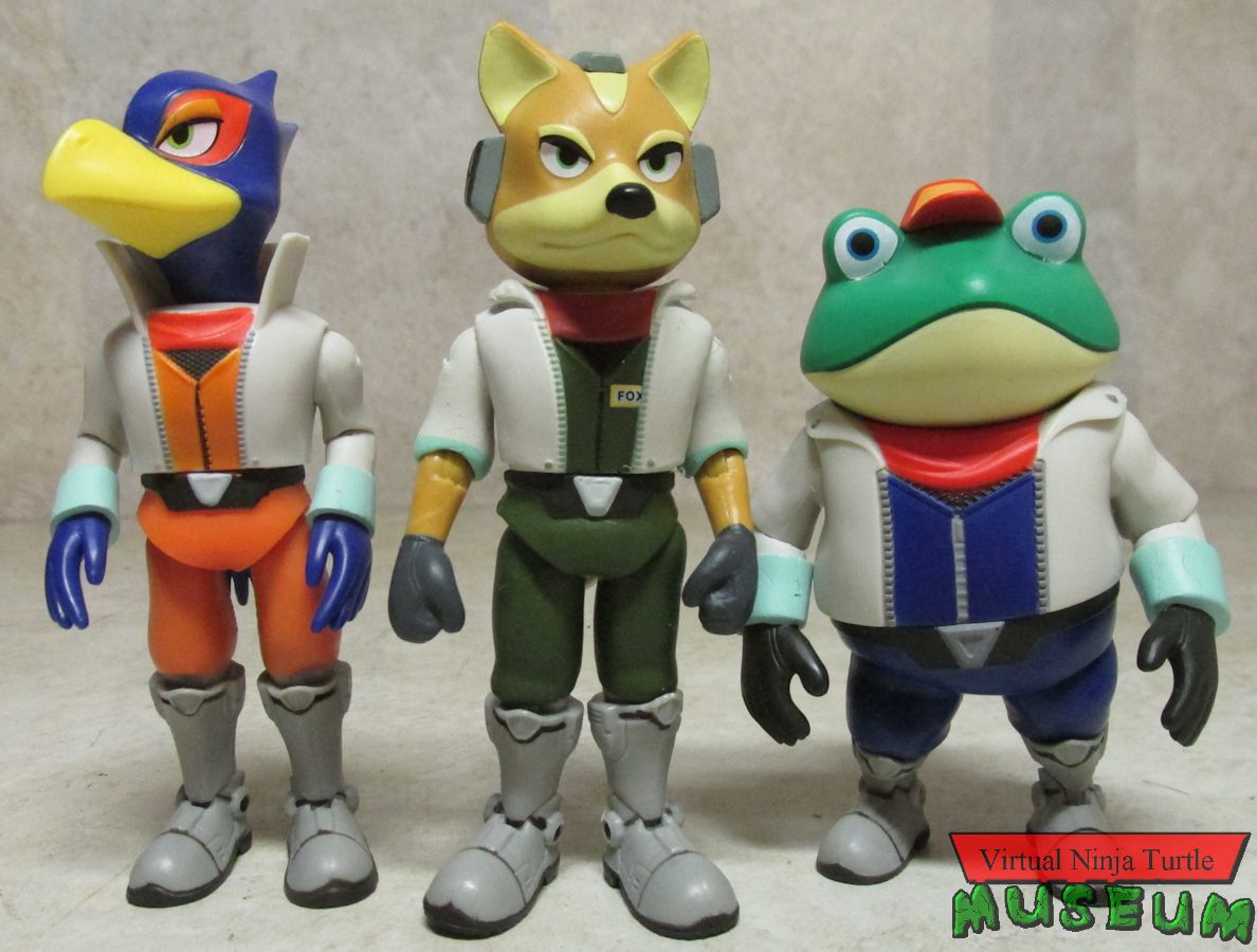 Star Fox crew