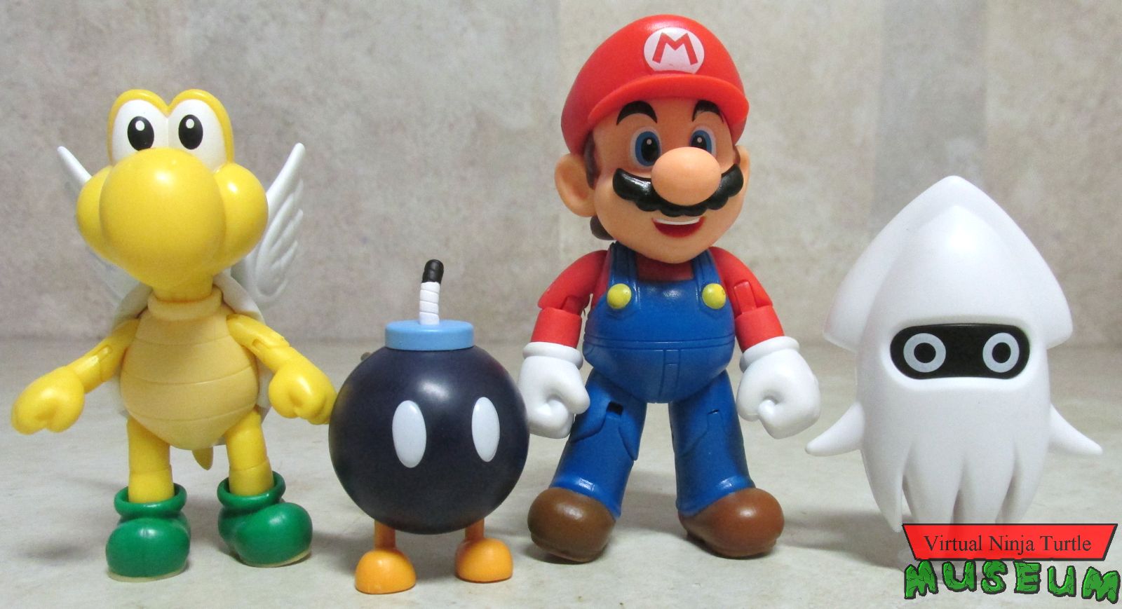 Mario and new enemies