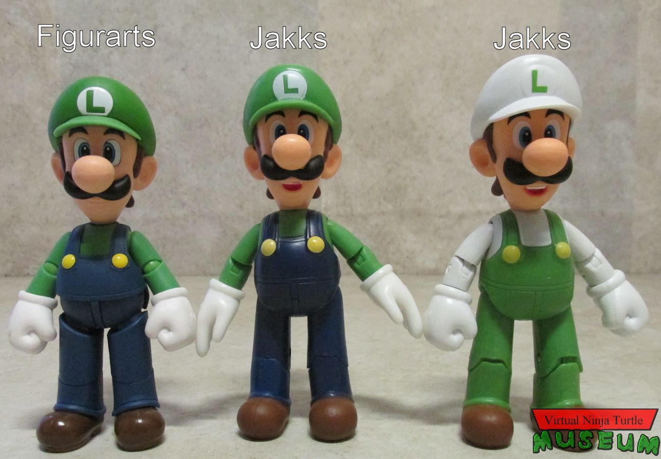 Jakks and Figurarts Luigi