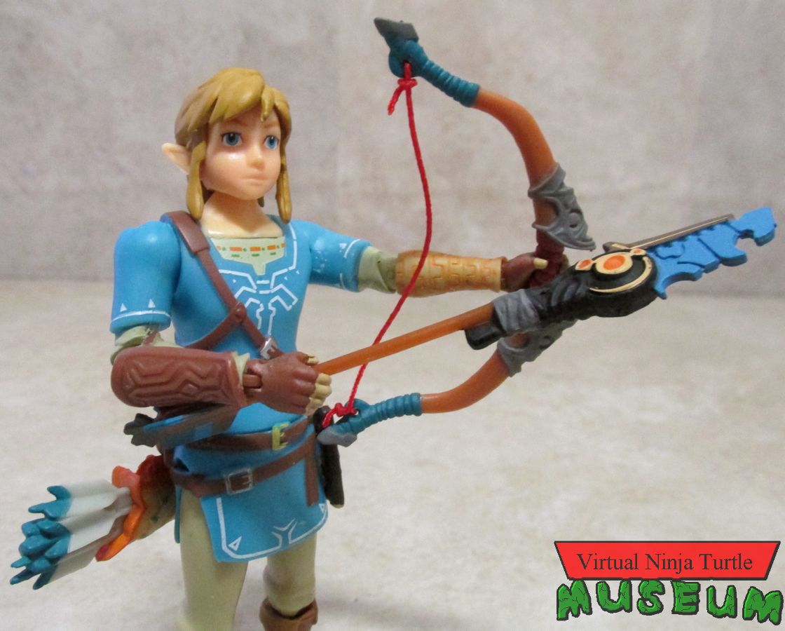 BOTW Link holding bow