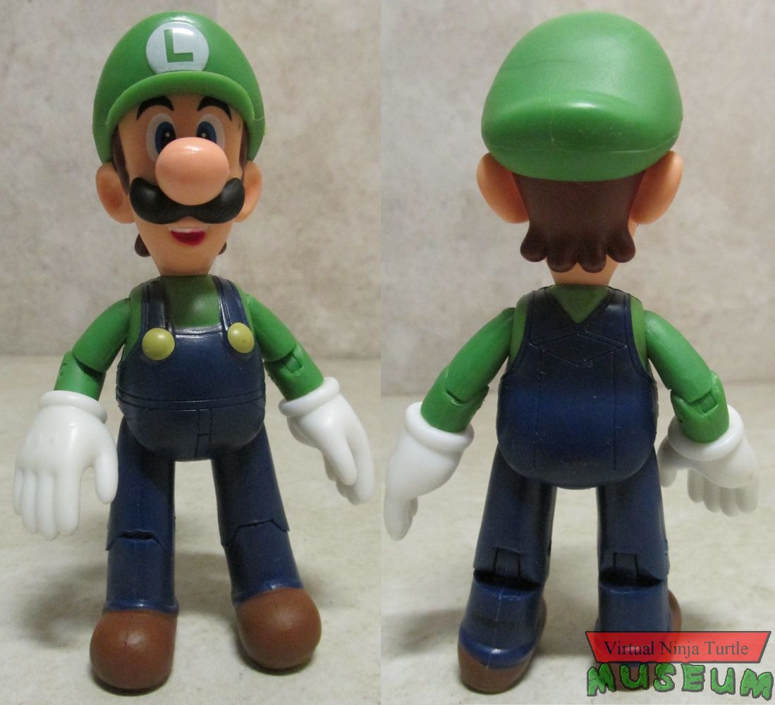 Luigi front and back