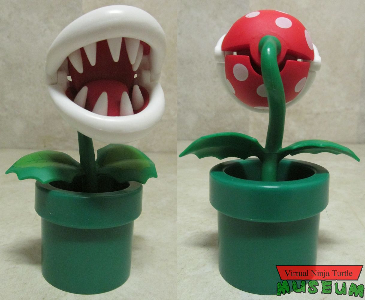 Piranha Plant front and back