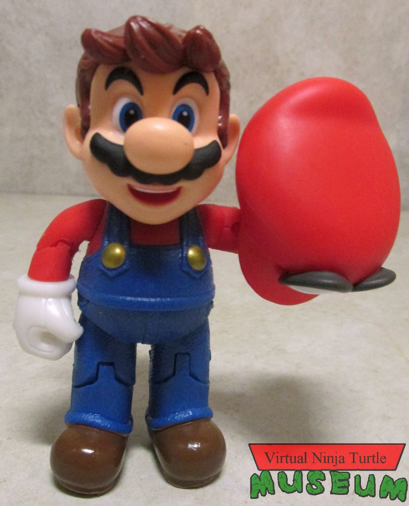 Mario holding Cappy