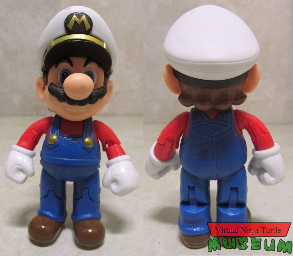 Captain Mario front and back