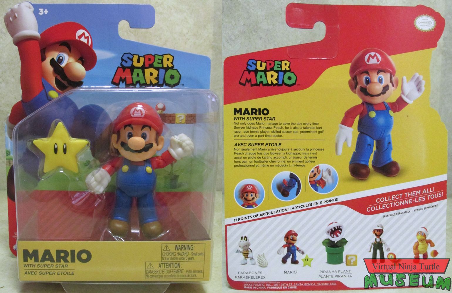 Mario with star MOC