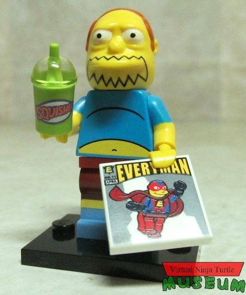 Comic Book Guy with accessories