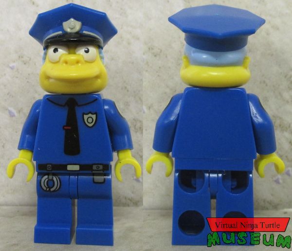 Chief Wiggum front and back