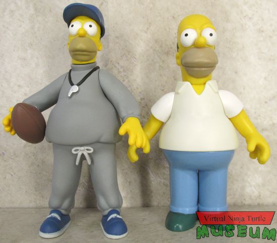 NECA coach Homer with Playmates WOS Homer