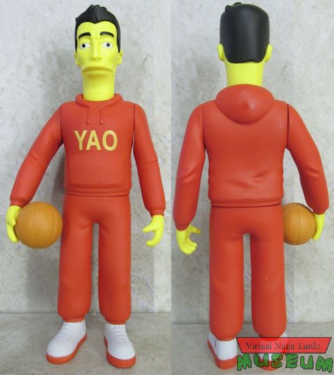 Yao Ming front and back