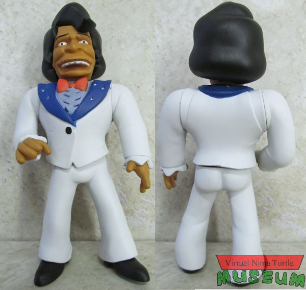 James Brown front and back