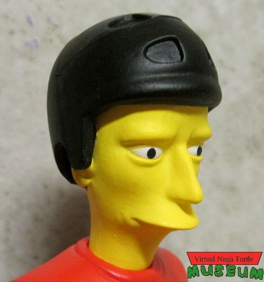 Tony Hawk with helmet on