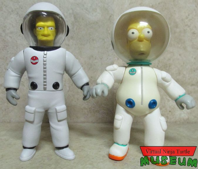 Buzz Aldrin & Astronaut Homer