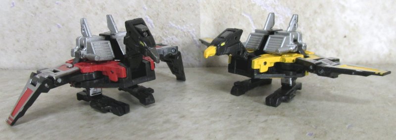 Laserbeak & Buzzsaw 3/4 view