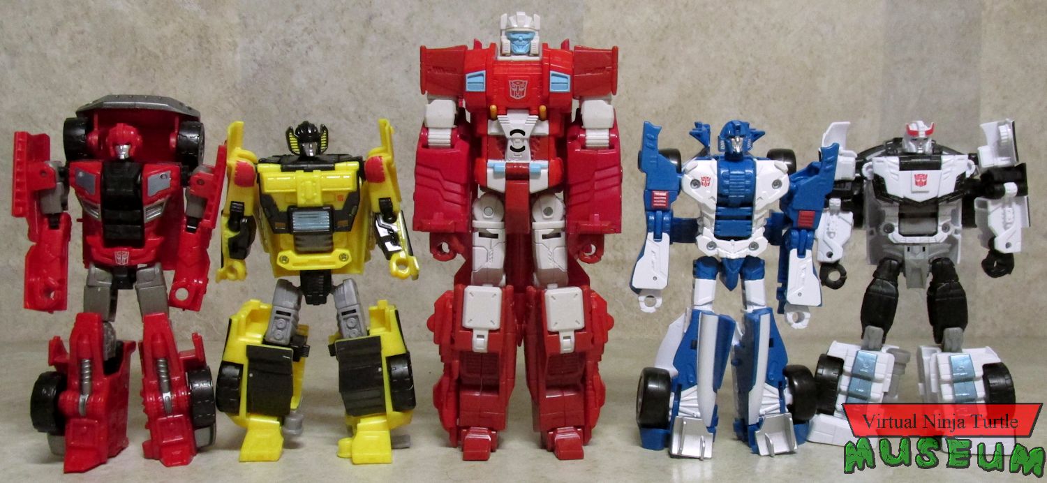 robot mode group photo