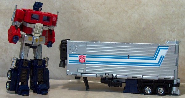 robot with trailer