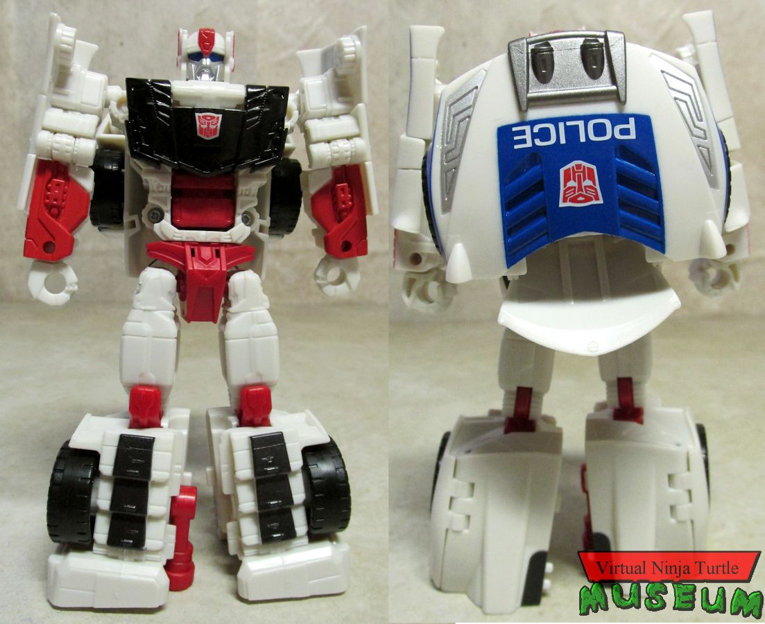 Streetwise front and back robot mode