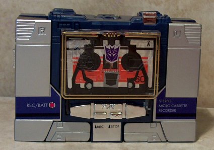 Soundwave with cassettes loaded