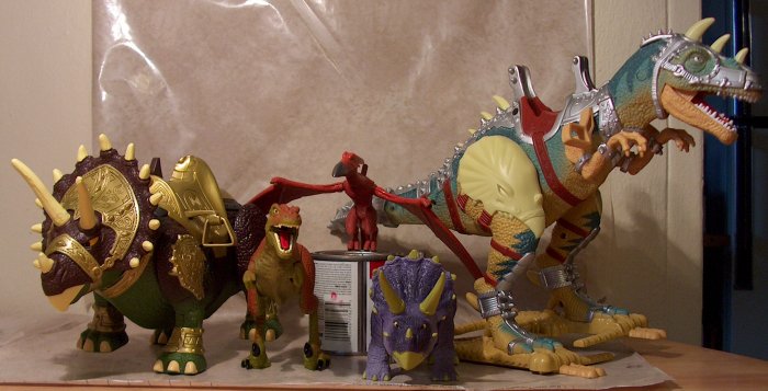 Paleo Patrol Dino Runners Triceratops (2005 action figure), TMNTPedia