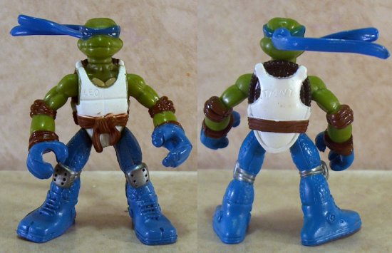 Leonardo front and back