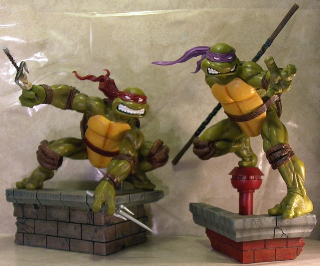 Raphael and Donatello comiquette