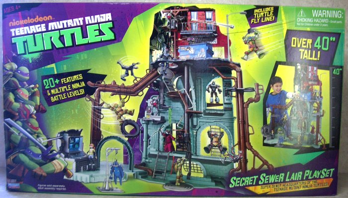 tmnt sewer playset