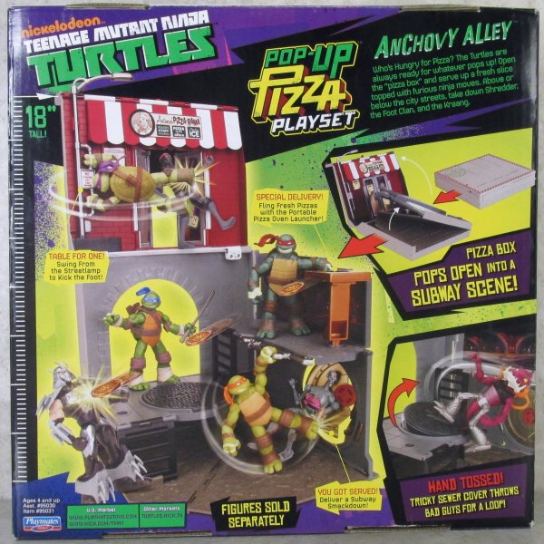 Details about   Mutant Turtles play set the pop-up pizza box from Japan
