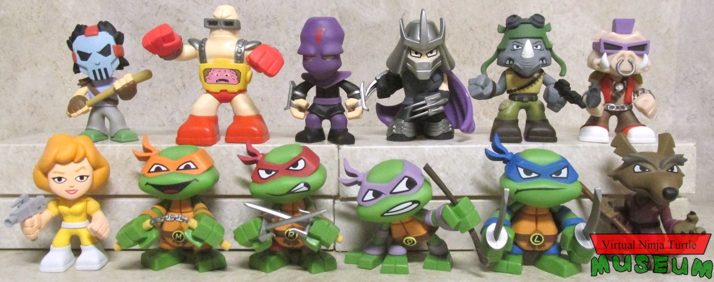 Funko TMNT Teenage Mutant Ninja Turtles Mystery Minis Complete Set of 12 