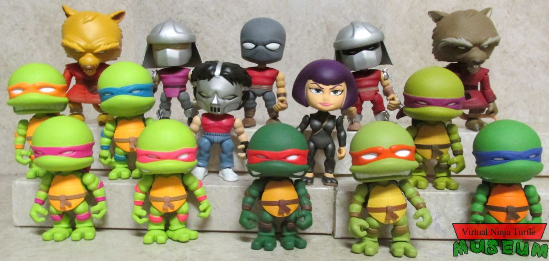 LOT Of 5 box Loyal Subjects Teenage Mutant Ninja Turtles Action Vinyls Figures 