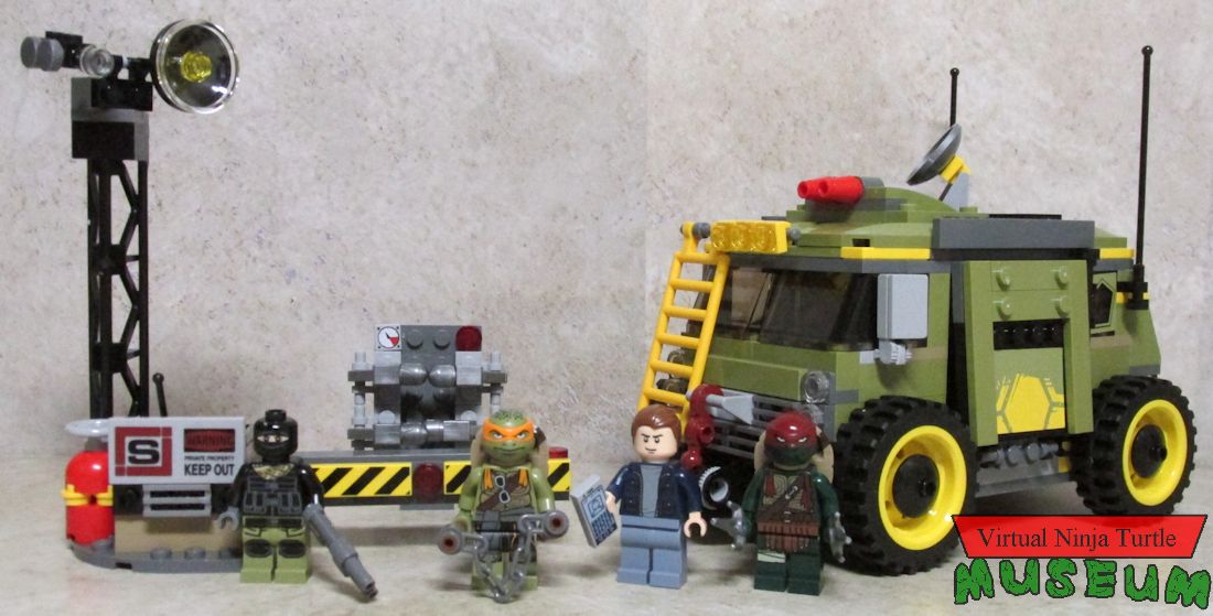 Lego 79115 teenage mutant ninja turtles turtle online van takedown
