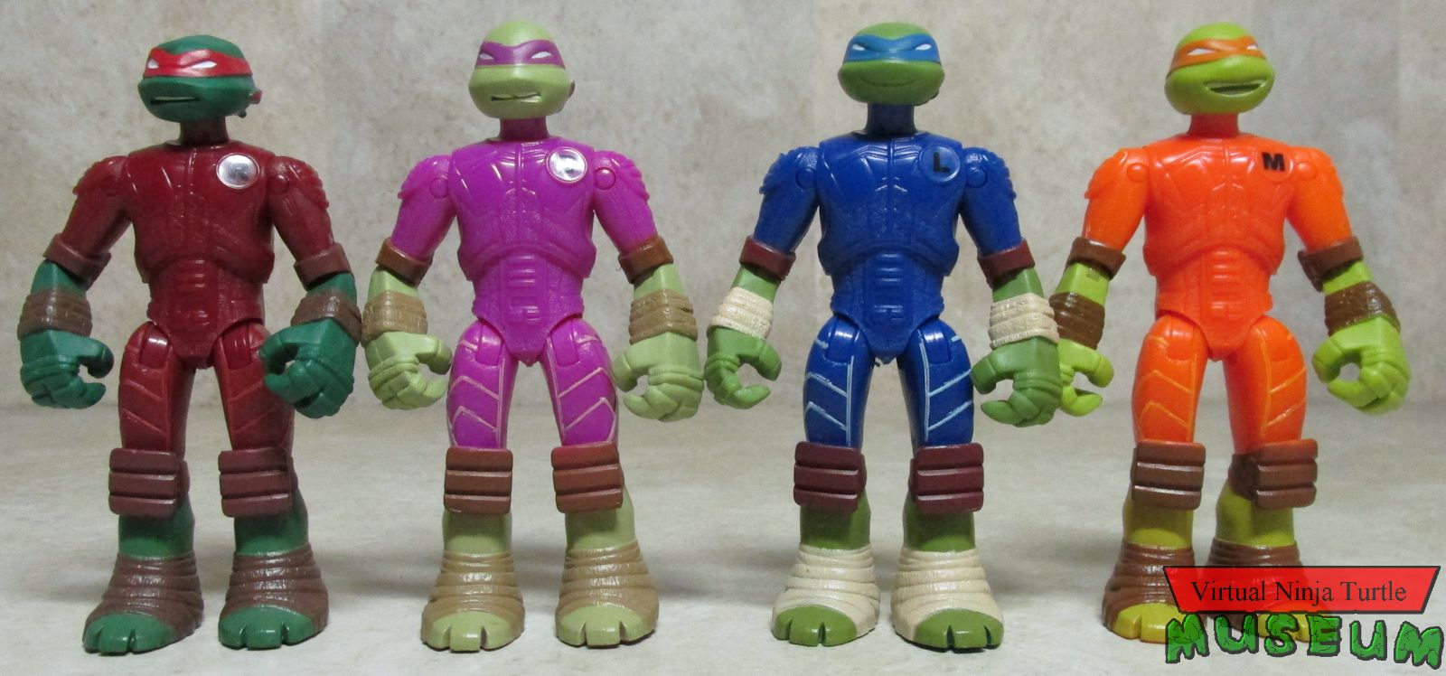 ninja turtles battle shell 4 pack