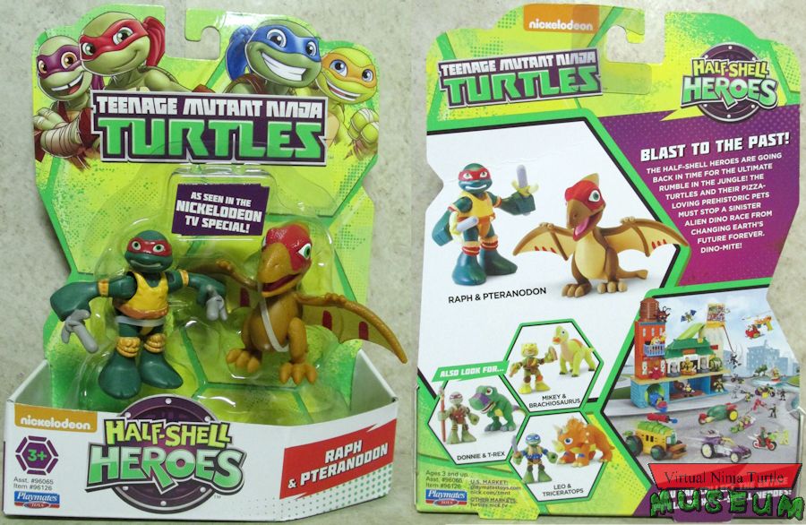 Teenage Mutant Ninja Turtles Half-Shell Heroes Action Figure Dinosaurs & Figures 