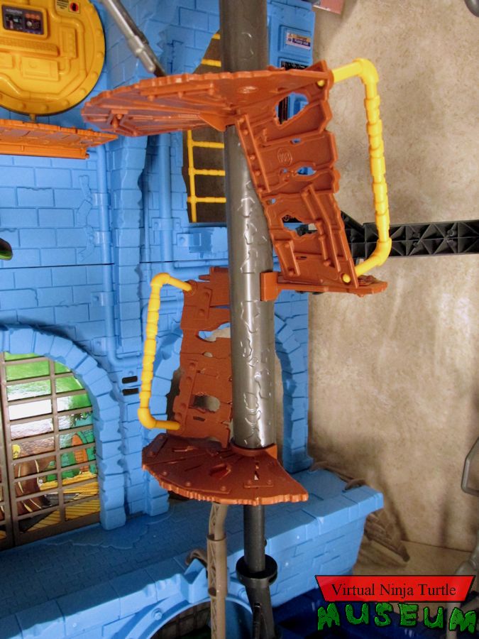 Secret Sewer Lair stairs 2