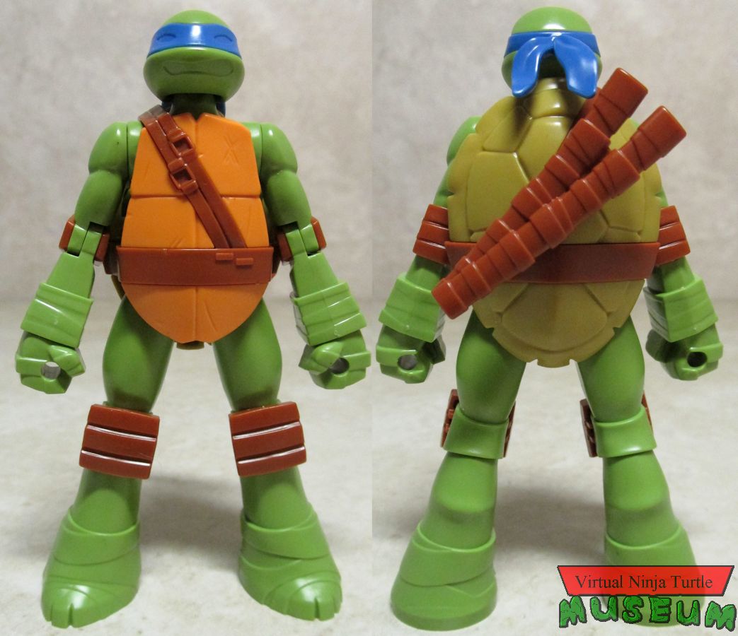 Leonardo completed front and back