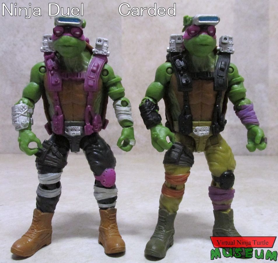 Ninja Duel and carded Donatello