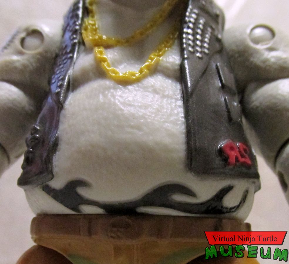 Rocksteady chest detail