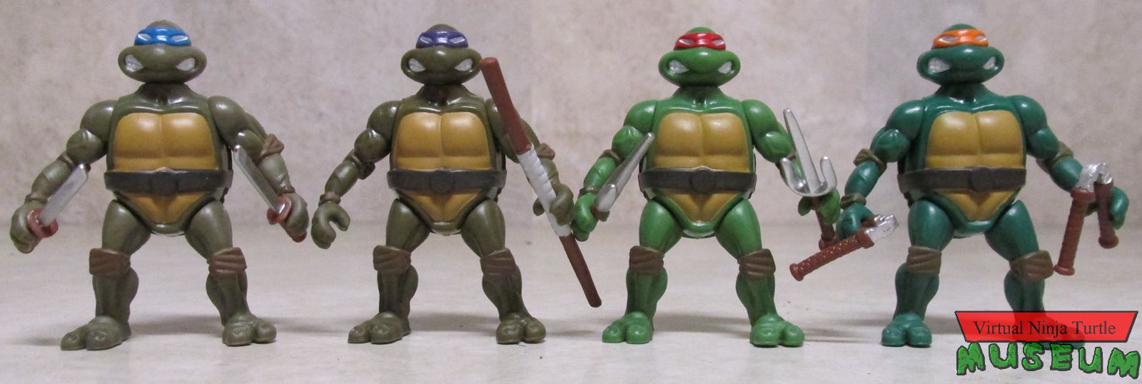 Teenage Mutant Ninja Turtles Original Classic Mutant Basic Action Figure  4-Pack