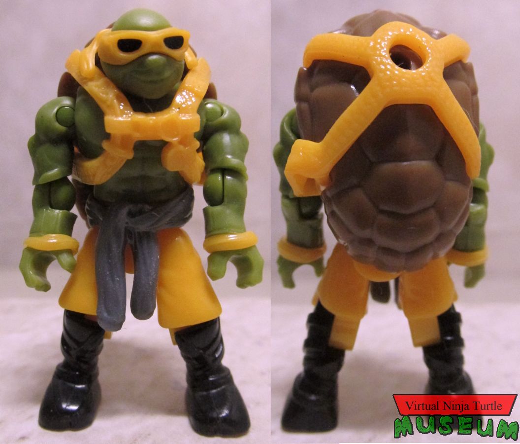 Teenage Mutant Ninja Turtles Mikey Turbo Board Mega Bloks Out of the Shadows 