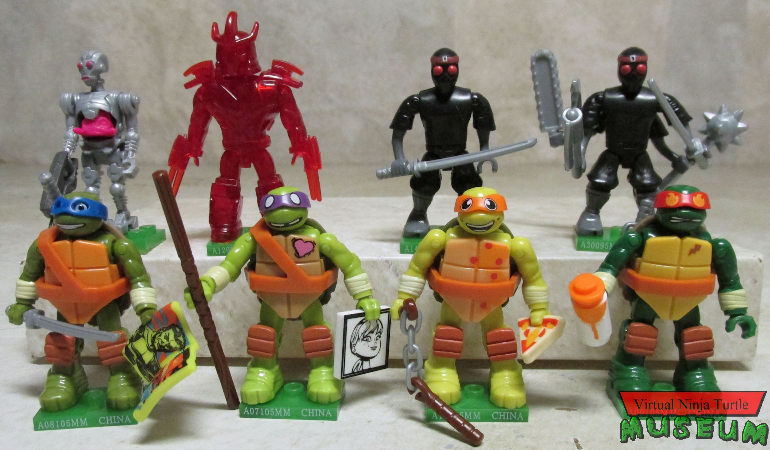 Mega Blocks nº 05/Teenage Mutant Ninja Turtles serie 1/personaje Shredder 