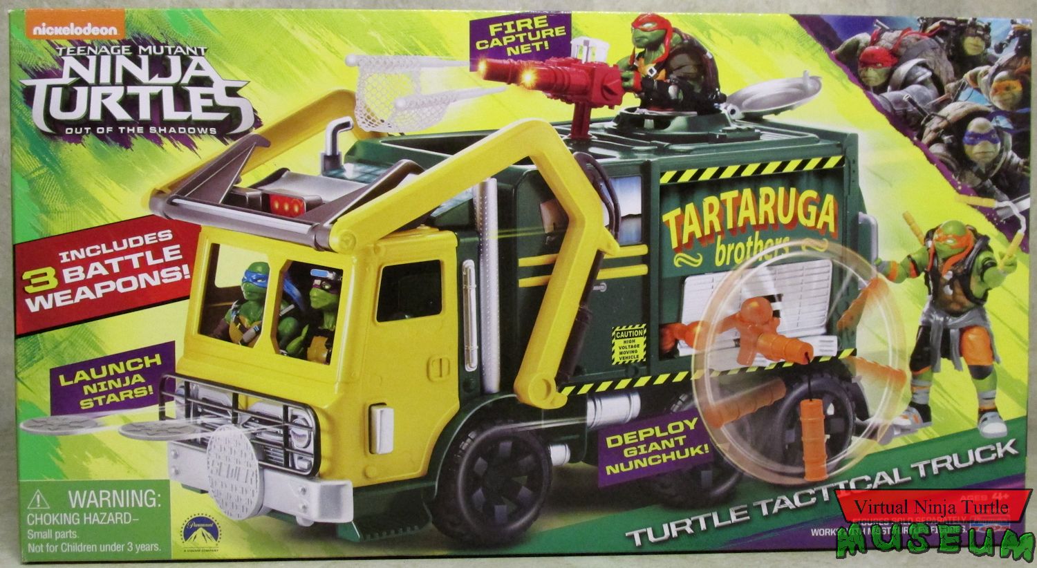 Teenage Mutant Ninja Turtles Out of the Shadows Turtle Tactical Truck