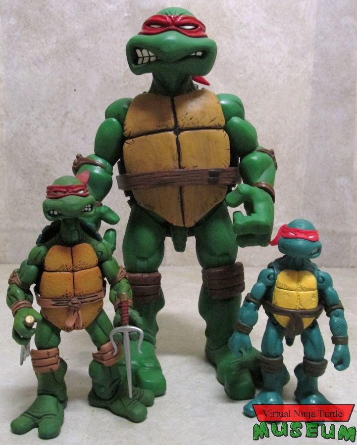 Mondo, NECA and Playmates Mirage Raphaels