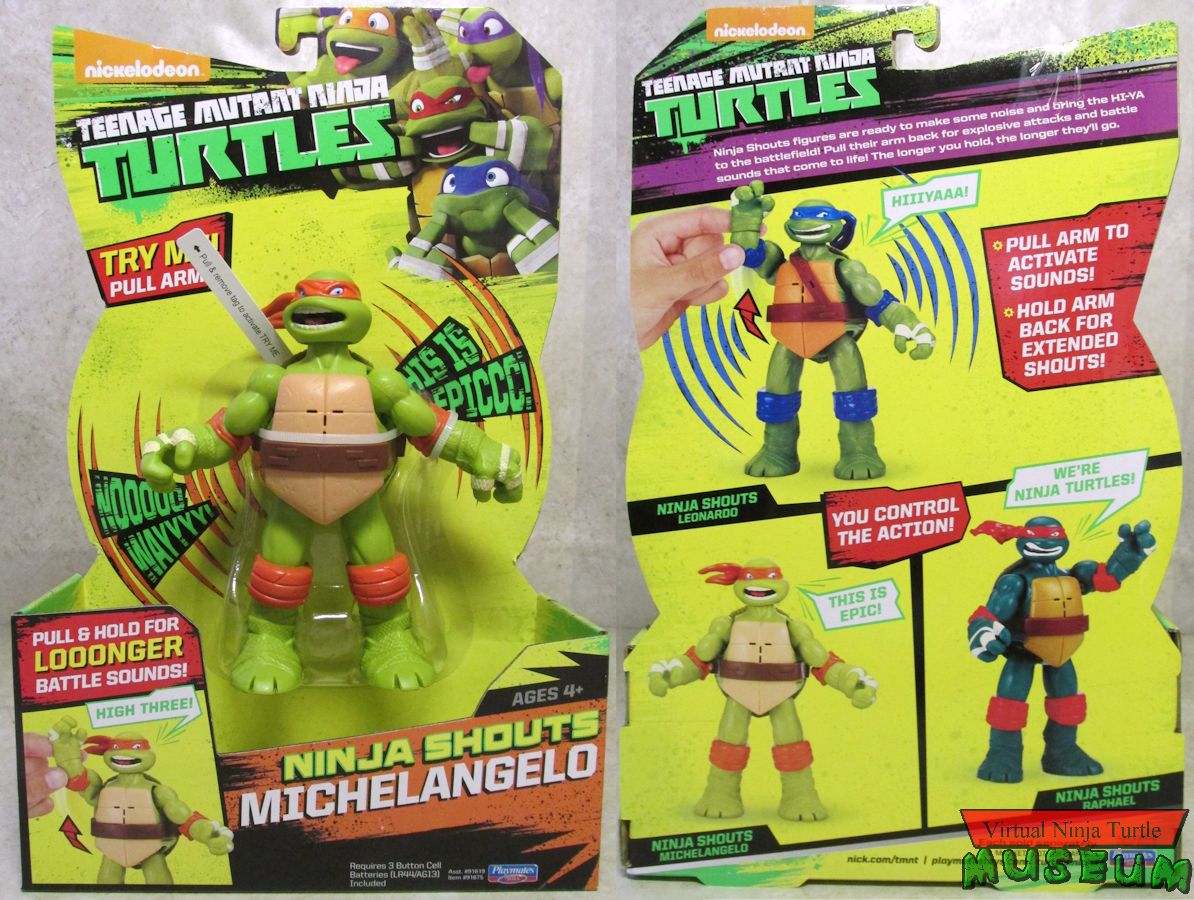 TMNT Ninja Shouts Michelangelo