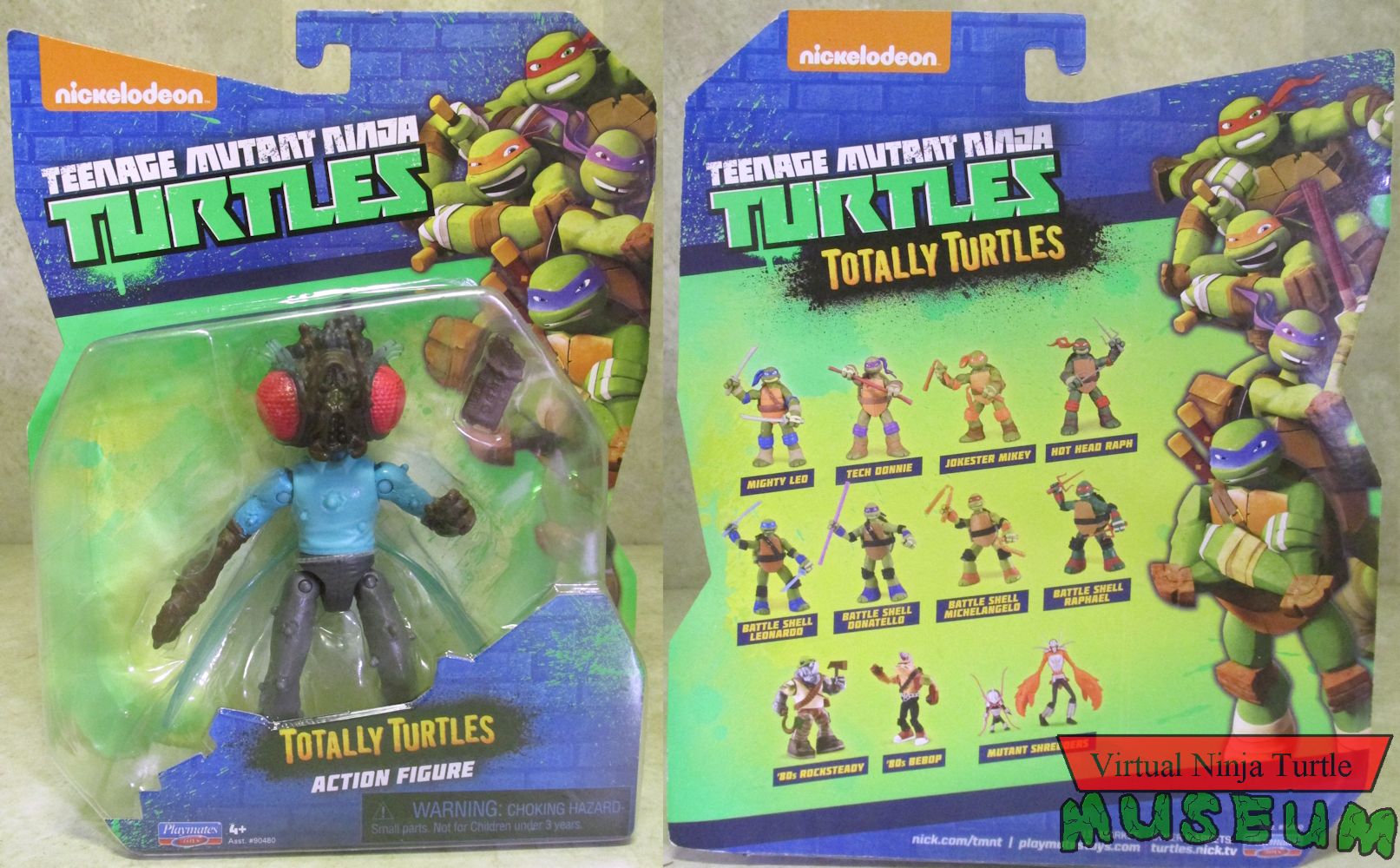 Totally Turtles card front and back