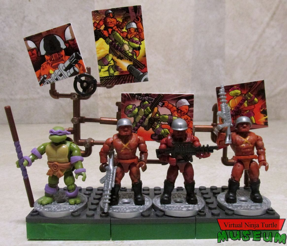 Mega Construx Teenage Mutant Ninja Turtles Donatello Battle Pack 