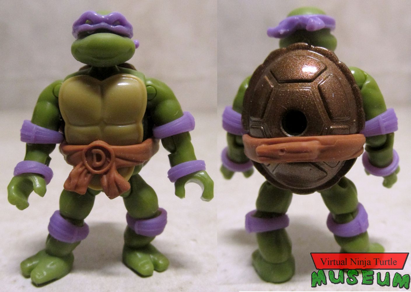 Donatello front and back