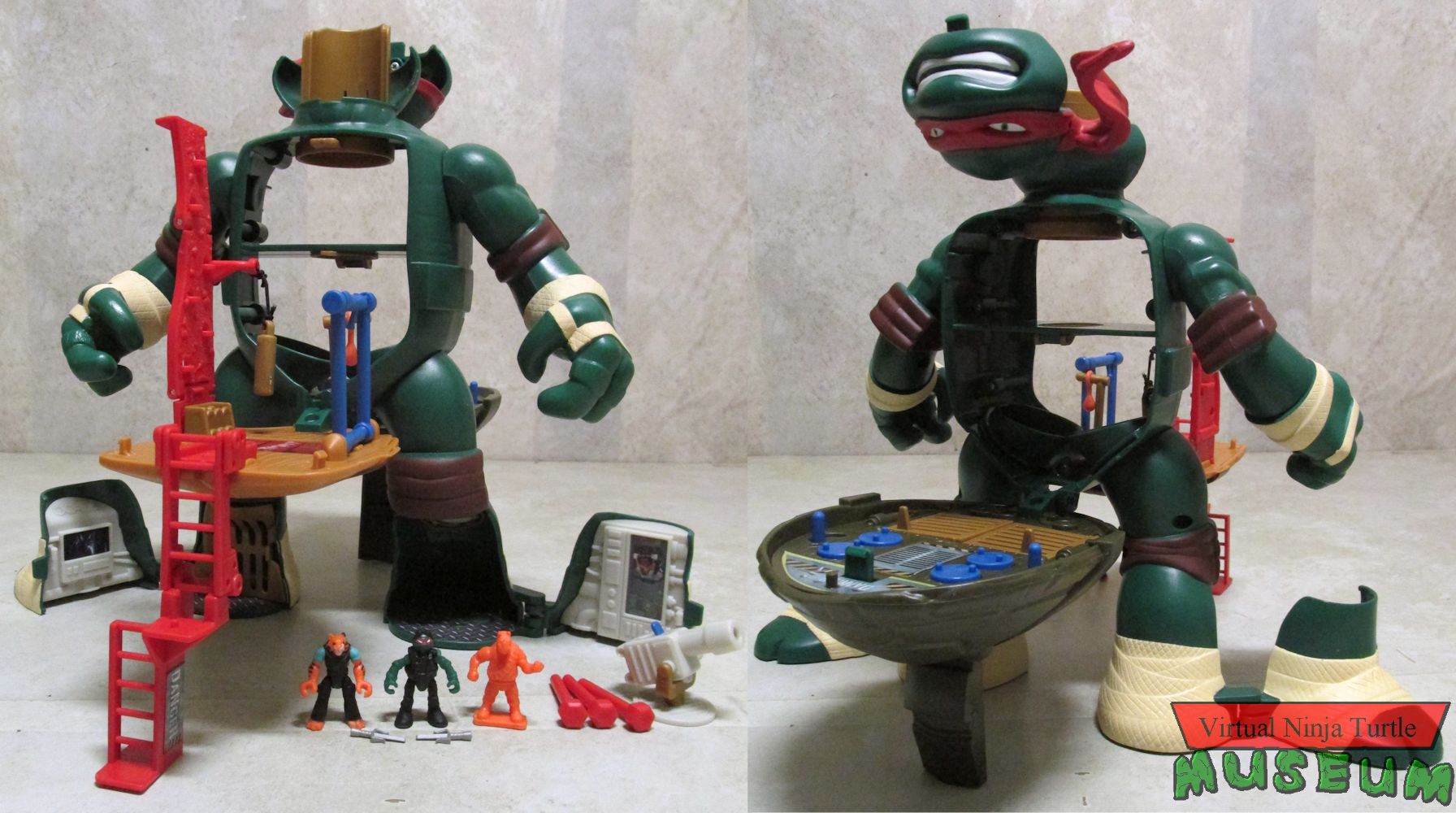 Teenage mutant ninja turtles micro playset shop