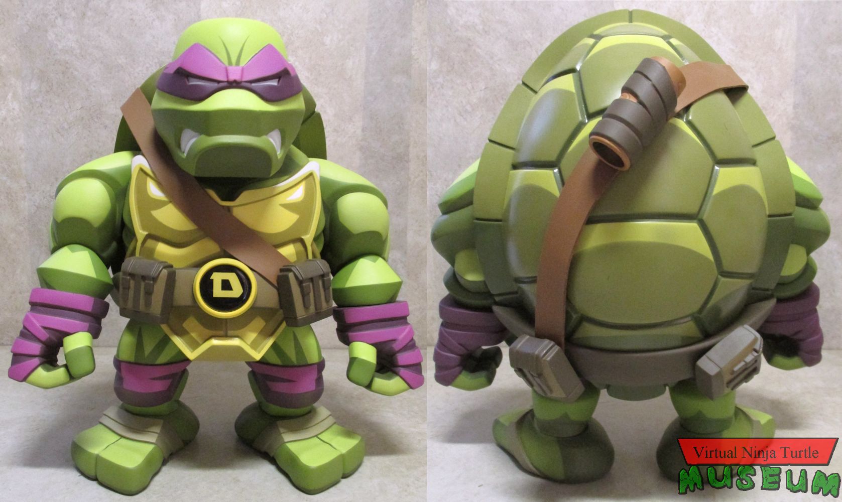 Donatello front and back