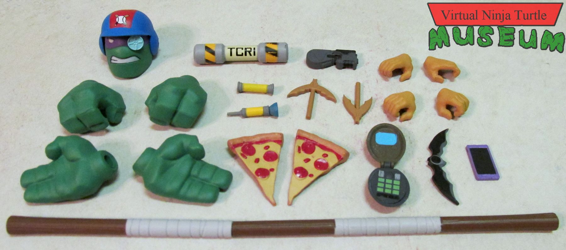Donatello & Batgirl's accessories